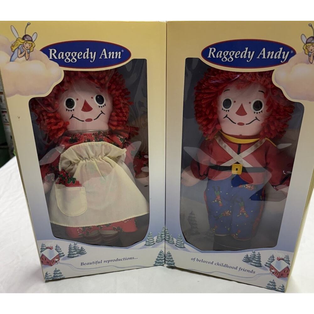 The Adventures of Raggedy Ann and Raggedy Andy 1997 Special Edition Dolls